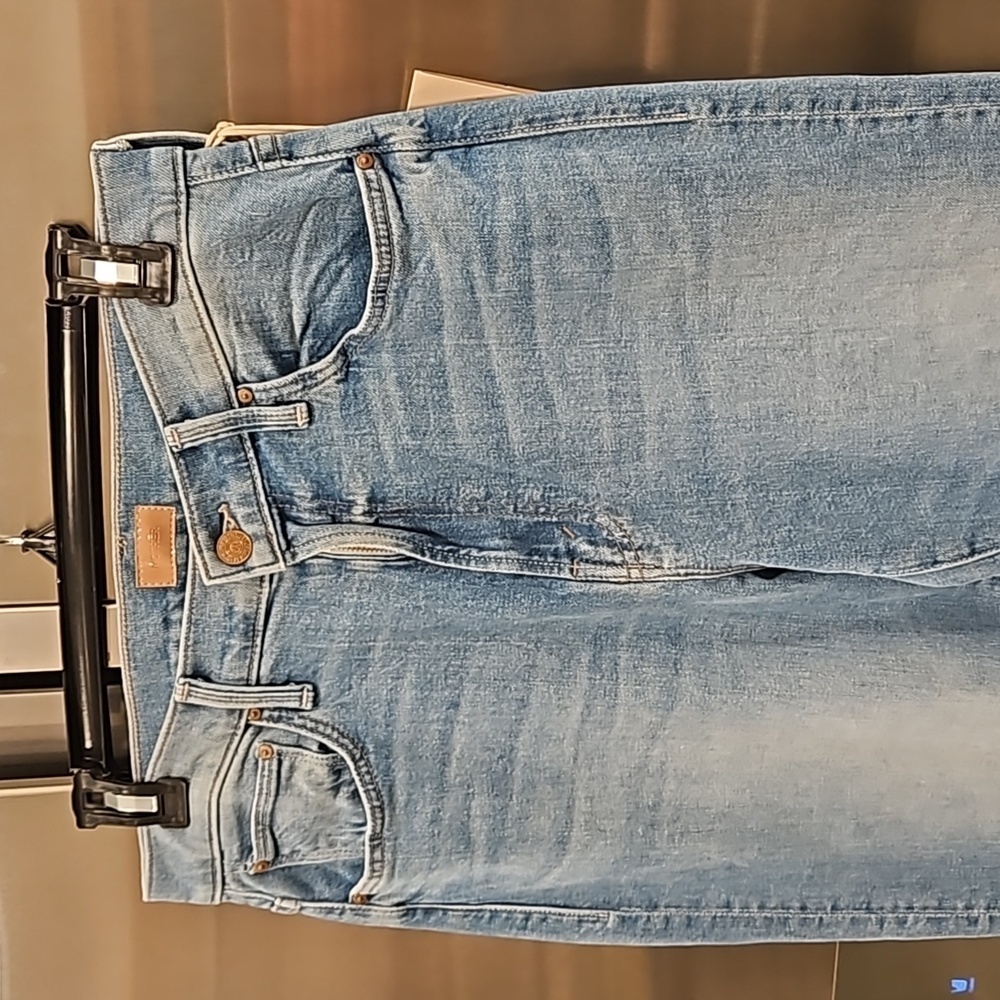 ๐MOTHER๐ Ditcher Zip Flood Jeans ~ Love On The Beat 26 NWT - Picture 13 of 16